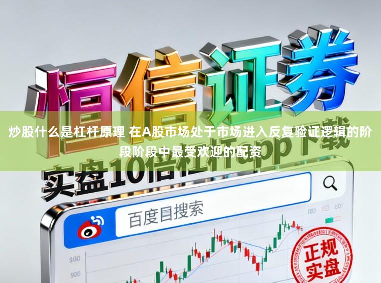 炒股什么是杠杆原理 在A股市场处于市场进入反复验证逻辑的阶段阶段中最受欢迎的配资
