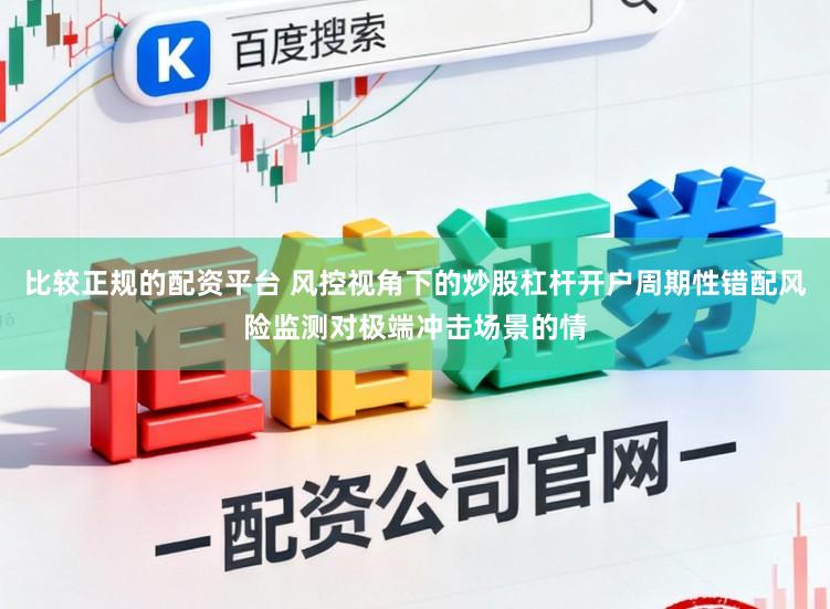 比较正规的配资平台 风控视角下的炒股杠杆开户周期性错配风险监测对极端冲击场景的情