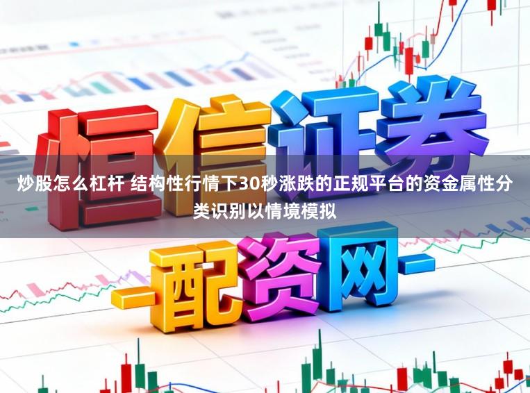 炒股怎么杠杆 结构性行情下30秒涨跌的正规平台的资金属性分类识别以情境模拟