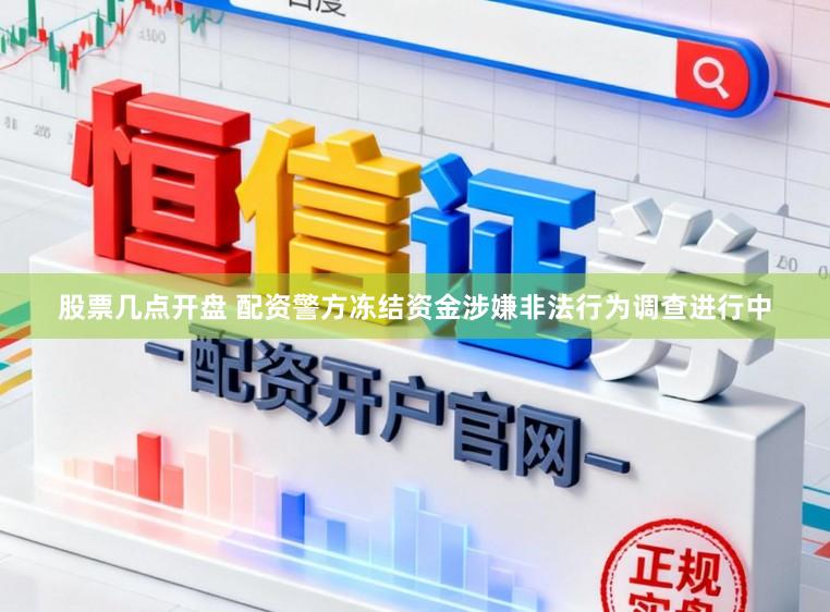 股票几点开盘 配资警方冻结资金涉嫌非法行为调查进行中